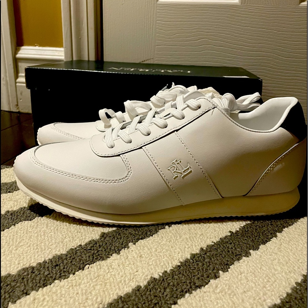 Lauren Ralph Lauren comfy tennis shoes sneakers